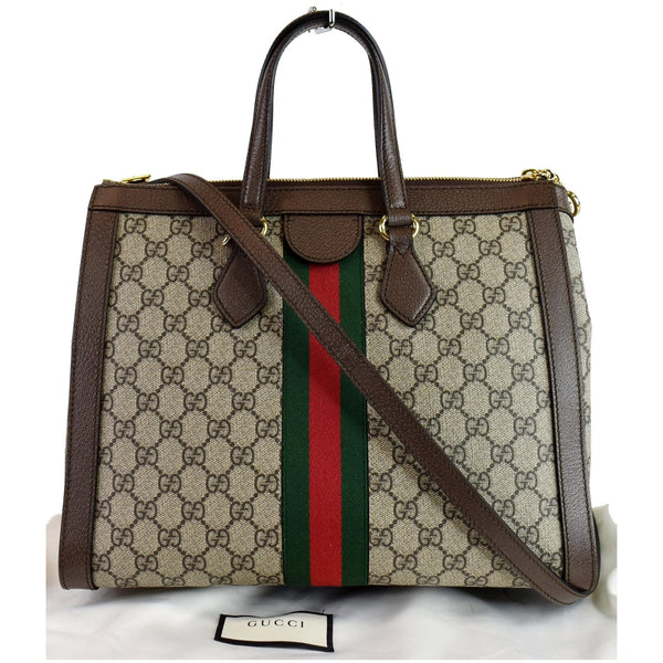 Gucci Ophidia GG Supreme Canvas Tote Shoulder Bag