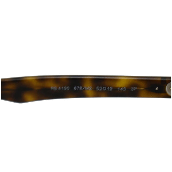 RAY-BAN RB4190 878/M2 52 Sunglasses Grey Gradient Brown Polarized Lens