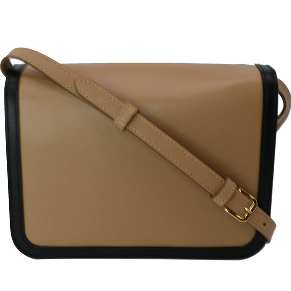 BURBERRY TB Small Leather Crossbody Bag Beige - Hot Deals
