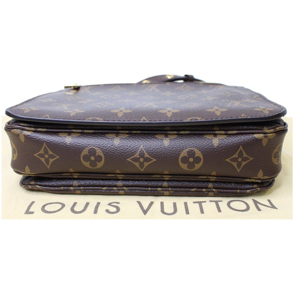 bottom view lv Metis Pochette Monogram Canvas Bag