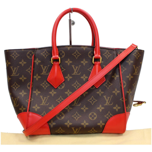LOUIS VUITTON Phenix Monogram Canvas Shoulder Handbag Coquelicot