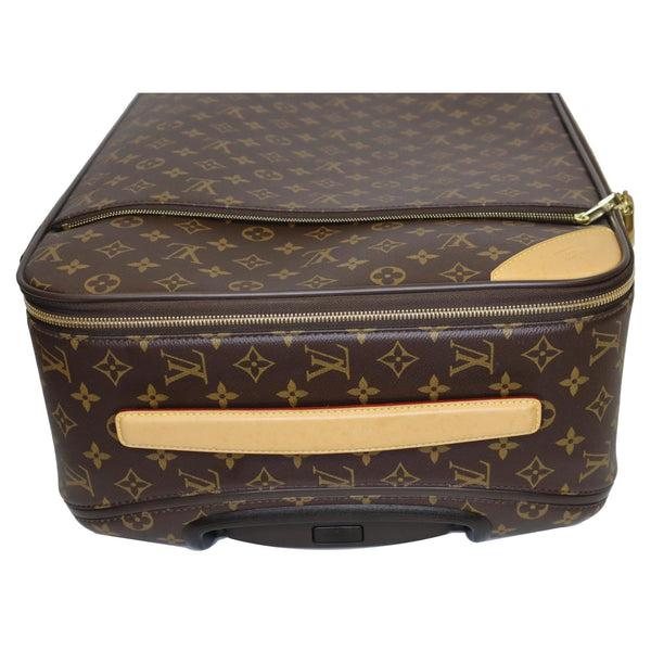 Louis Vuitton Pegase 55 Monogram Canvas trip suitcase
