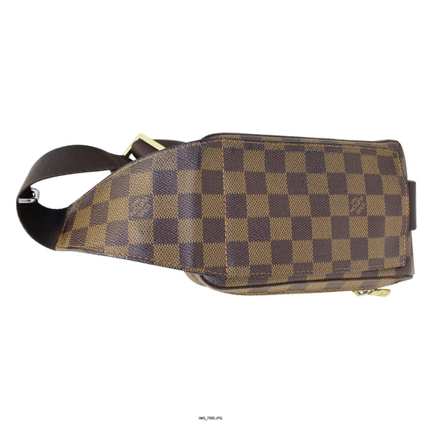 LOUIS VUITTON Geronimos Damier Ebene Hip Bag Brown-US