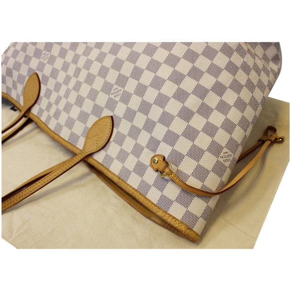 Louis Vuitton Neverfull GM Damier Azur Tote Bag - leather