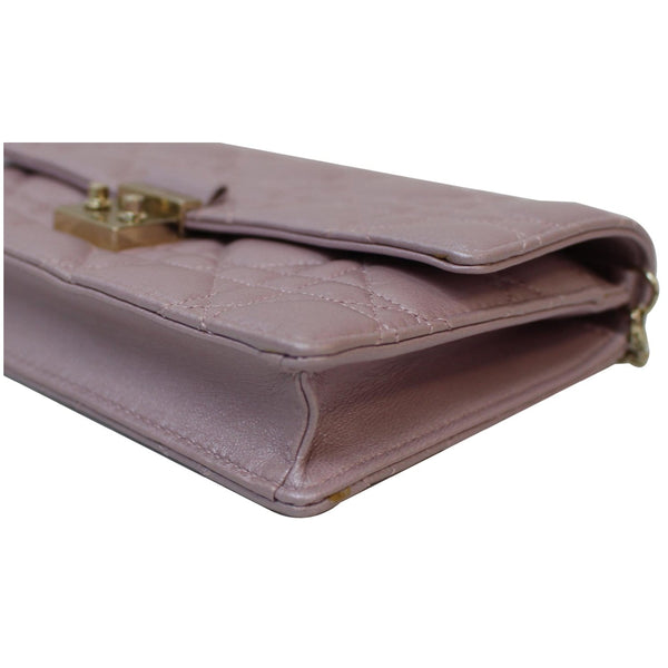 CHRISTIAN DIOR Miss Dior Promenade Wallet on Chain Crossbody Bag Light Pink - Last Call