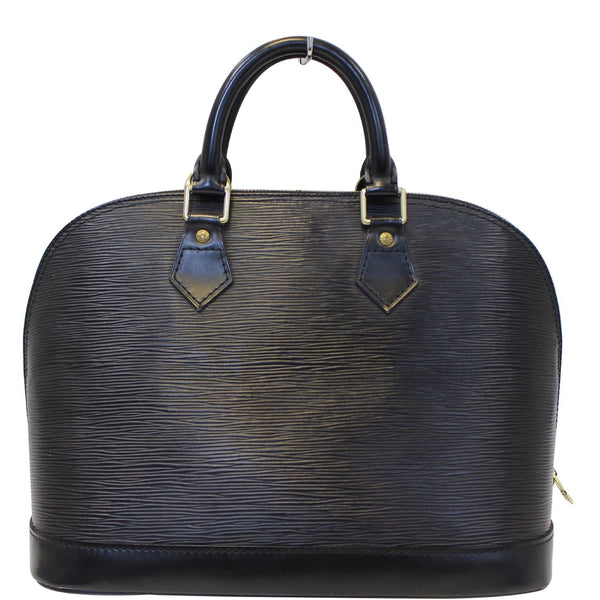 Louis Vuitton Alma Epi Leather Satchel Bag - LV Alma - Front