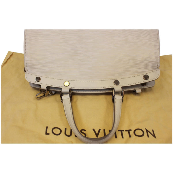 LOUIS VUITTON Brea MM Epi Leather Satchel Shoulder Bag Ivory-US