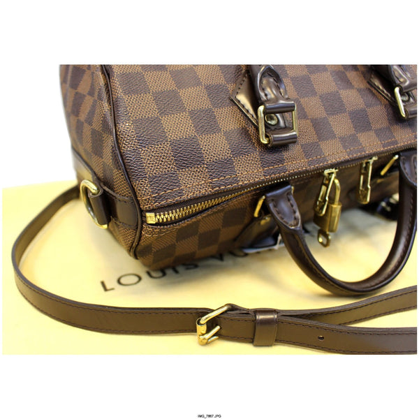 LOUIS VUITTON Speedy 30 Bandouliere Damier Ebene Shoulder Bag