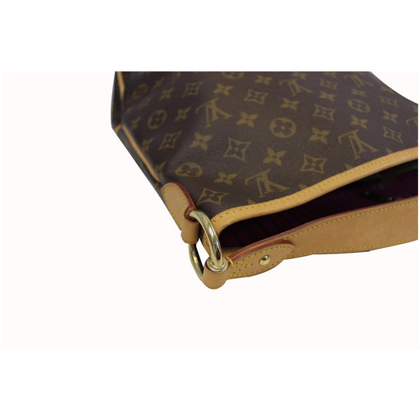 LOUIS VUITTON Delightful MM NM Monogram Canvas Tote Shoulder Bag Brown-US