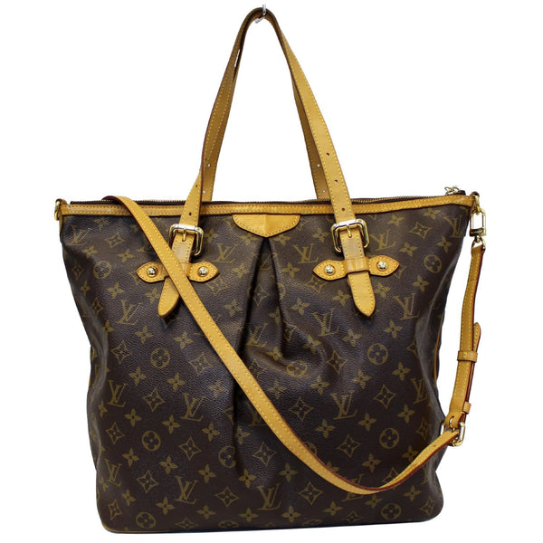 Louis Vuitton Palermo GM Monogram Canvas Bag Front