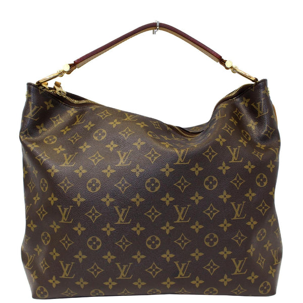 LOUIS VUITTON Sully MM Monogram Canvas Shoulder Bag-US