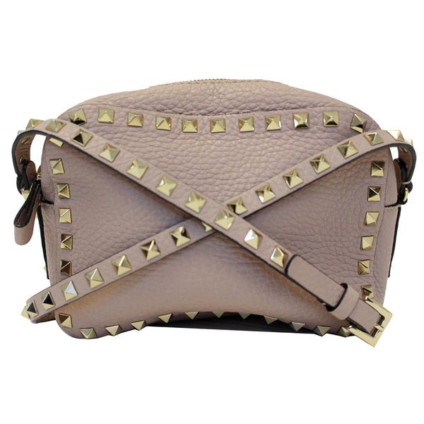 Valentino Rockstud Camera Leather Crossbody Bag-US
