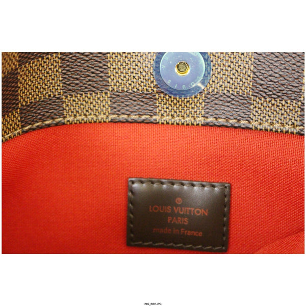 LOUIS VUITTON Bloomsbury PM Damier Ebene Crossbody Bag Brown-US