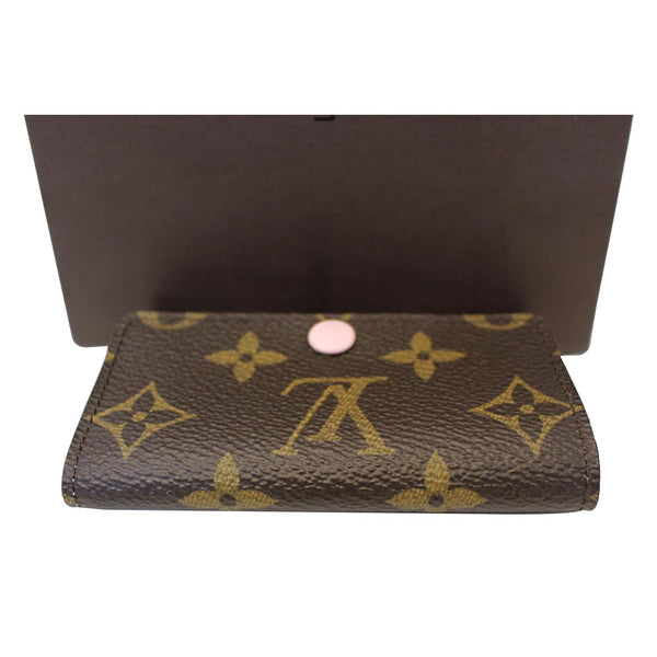 LOUIS VUITTON Monogram 6 Key Holder Rose Ballerine-US