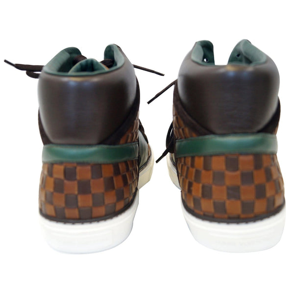 Louis Vuitton Tower Hightop Damier Ebene Sneakers Black
