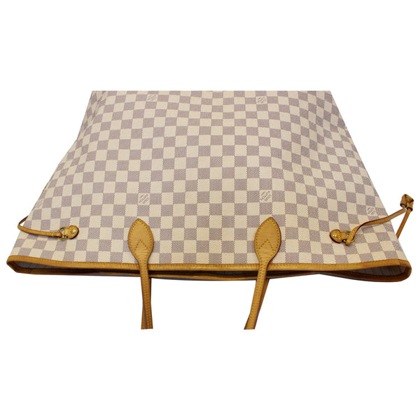 Louis Vuitton Neverfull GM Damier Azur Tote Bag - bottom view