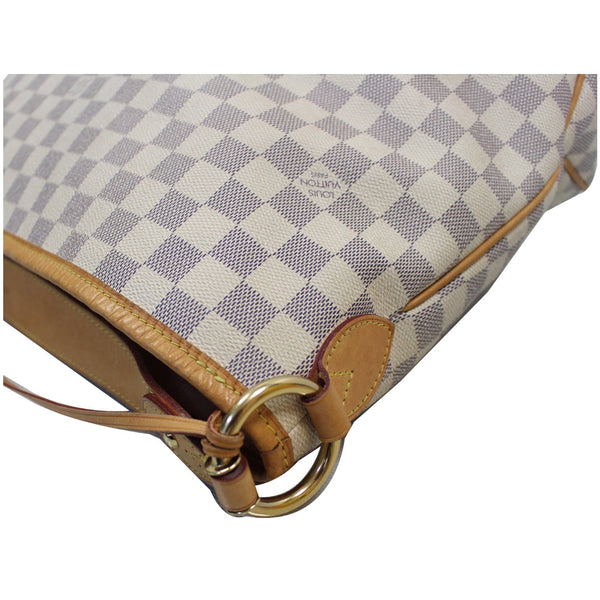 Louis Vuitton Delightful PM Damier Azur Hobo Bag corner