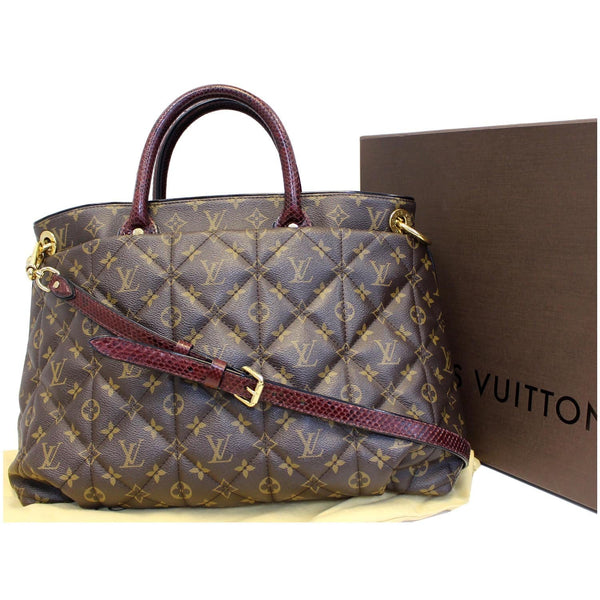 LOUIS VUITTON Etoile GM Exotique Monogram Tote Shoulder Bag Brown-US