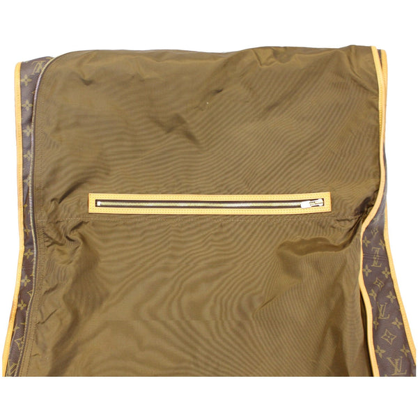LOUIS VUITTON Monogram Canvas Garment Carrier Bag Brown