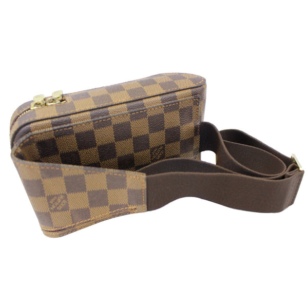 Waist belt Louis Vuitton Damier Geronimos Ebene Hip Bag