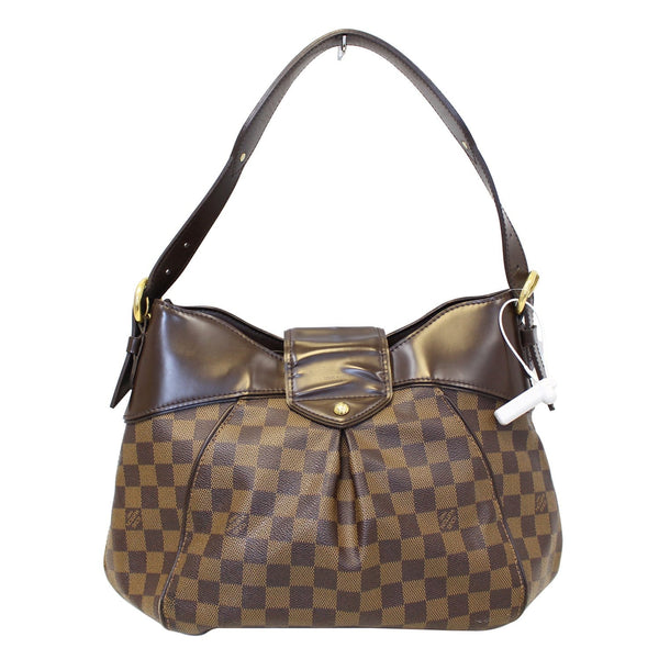 LOUIS VUITTON Sistina PM Damier Ebene Shoulder Handbag-US
