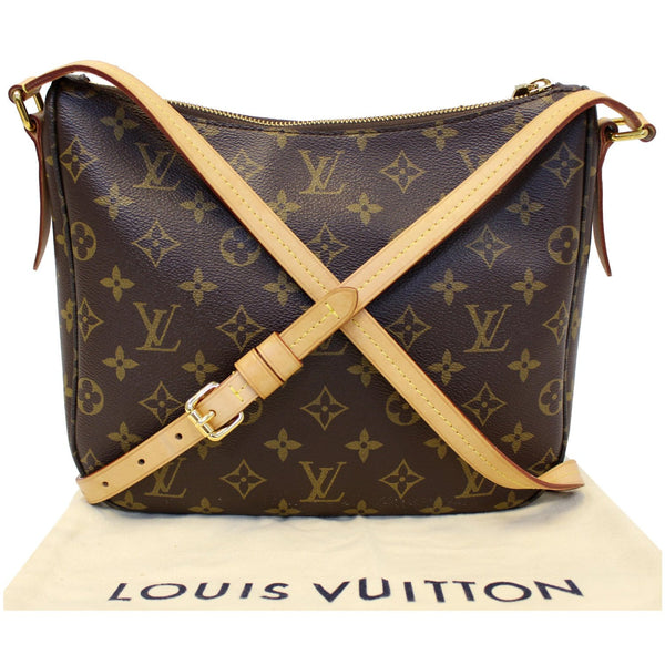 LOUIS VUITTON Mabillon Monogram Canvas Shoulder Crossbody Bag Brown