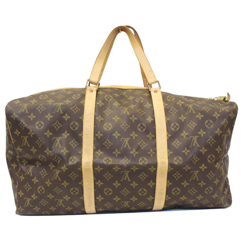 LOUIS VUITTON Sac Souple 55 Monogram Canvas Boston Bag Brown-US