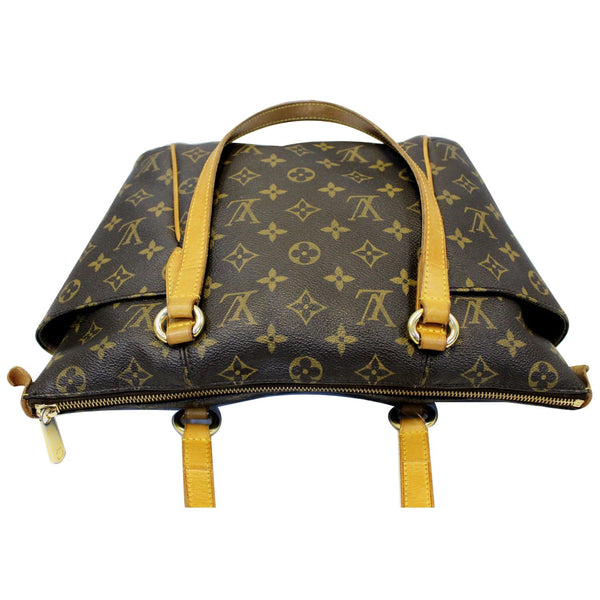 LOUIS VUITTON Totally PM Monogram Canvas Shoulder Tote Bag Brown
