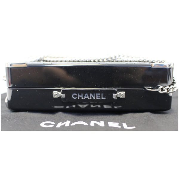 CHANEL Evening In The Air Mini Trolley Minaudiere Crossbody Bag Black