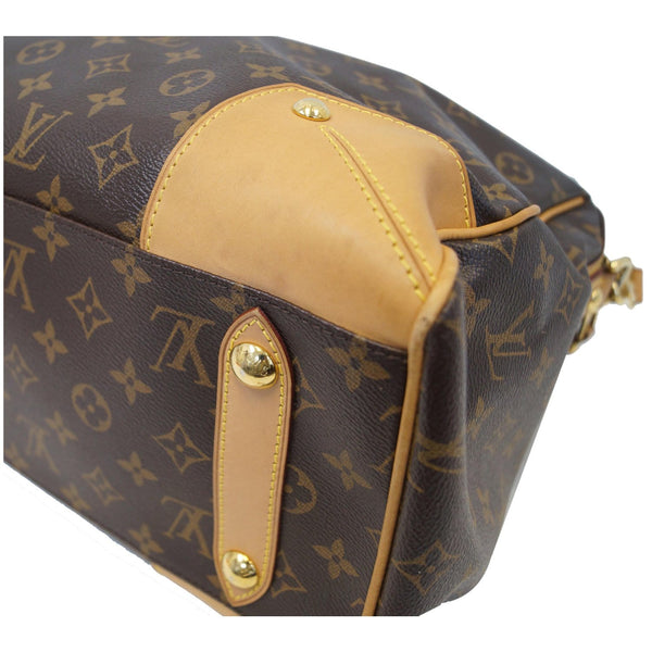 LOUIS VUITTON Retiro GM Monogram Canvas 2 Way Shoulder Bag Brown