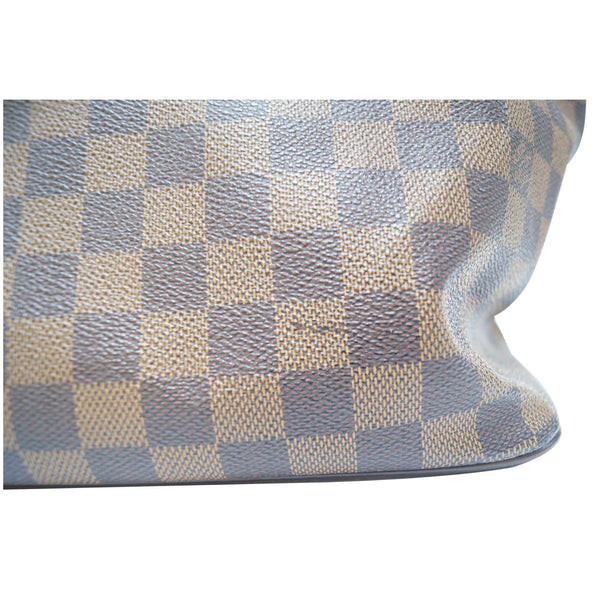 LOUIS VUITTON Saleya GM Damier Ebene Shoulder Handbag-US