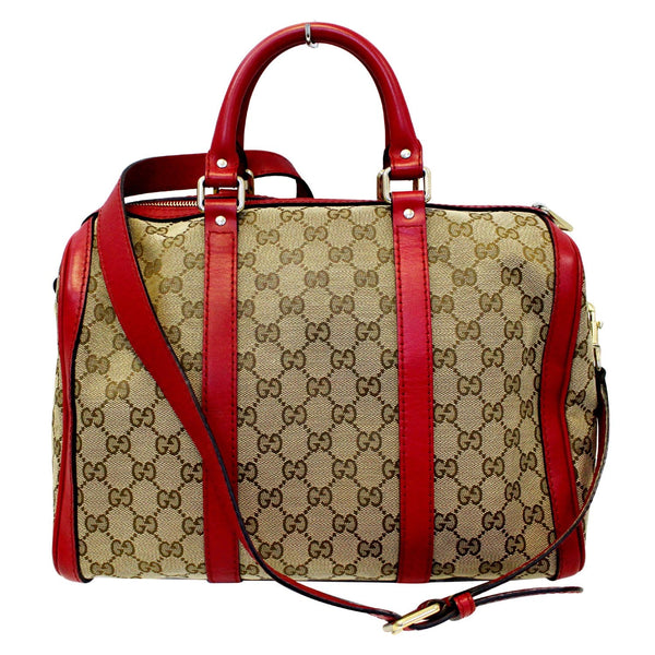 GUCCI GG Canvas Boston Shoulder Bag 247205-US