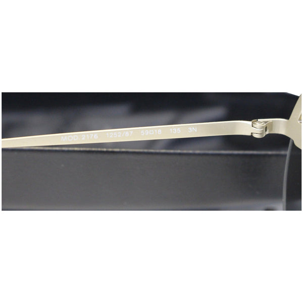 Versace Round Sunglasses Gold/Grey 2176-US