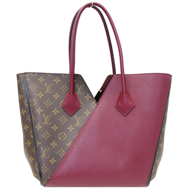 LOUIS VUITTON Kimono Monogram Calfskin Tote Bag Aurore-US