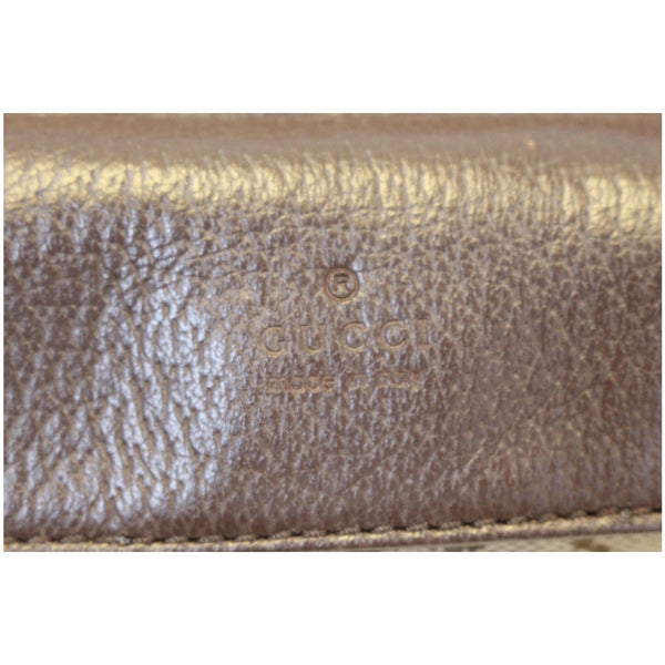 Gucci GG Monogram Waist Bum Bag Brown - back view