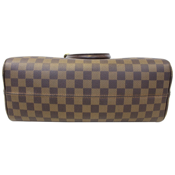 Louis Vuitton Damier Ebene Nolita Satchel Bag Brown - bottom view