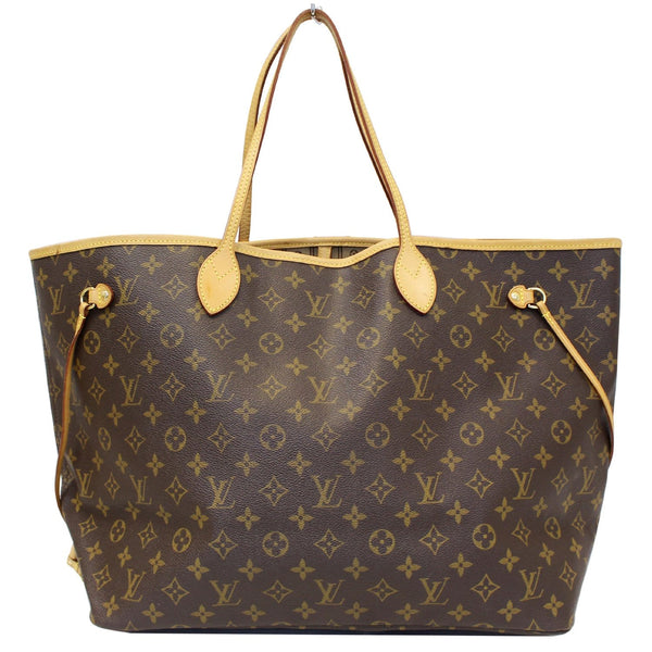 LOUIS VUITTON Neverfull GM Monogram Canvas Tote Shoulder Bag Brown-US