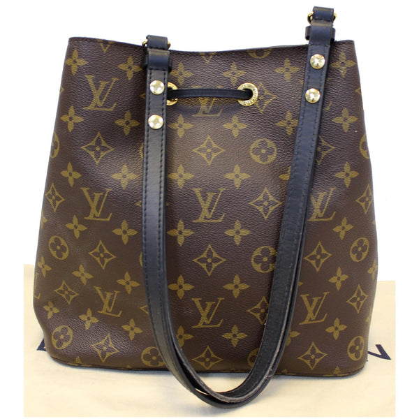LOUIS VUITTON NeoNoe Monogram Canvas Shoulder Bag Black