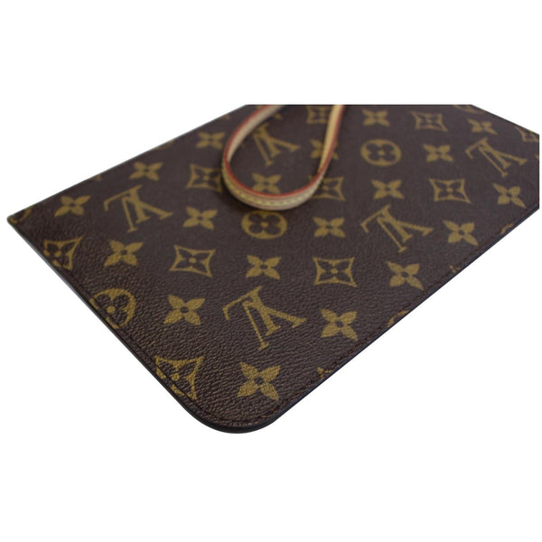 Louis Vuitton Pochette Wristlet Neverfull MM Pouch - right view