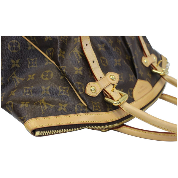 LOUIS VUITTON Tivoli GM Monogram Canvas Brown Shoulder Bag Brown
