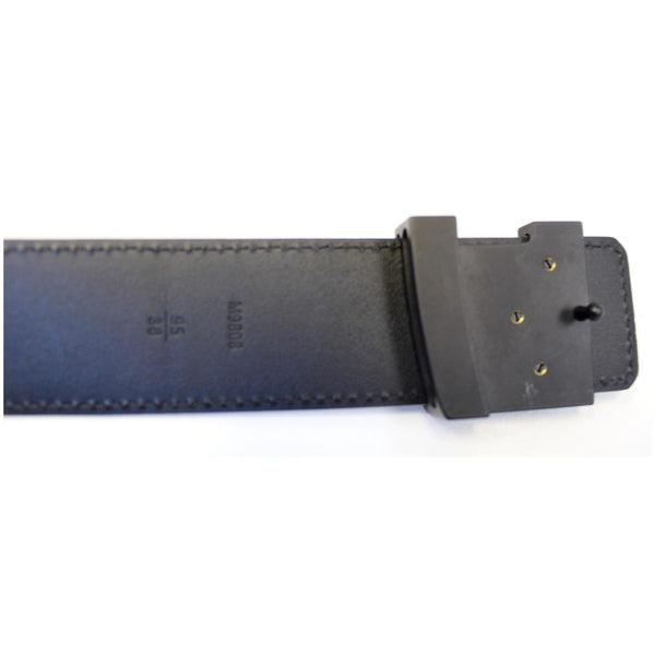 Louis Vuitton Damier Graphite belt - buckle