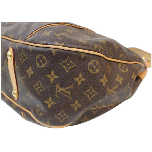 down corner Louis Vuitton Galliera GM Monogram Canvas Shoulder Bag