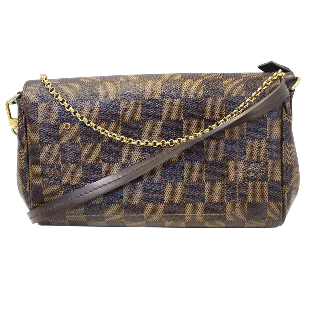 Louis Vuitton Favorite PM Damier Ebene Bag 9500kr Come with Box, dustbag  and the certificate #lvfavorite #lvcrossbody #luxurybags  #shoppingbrandname, By Loveyourbags
