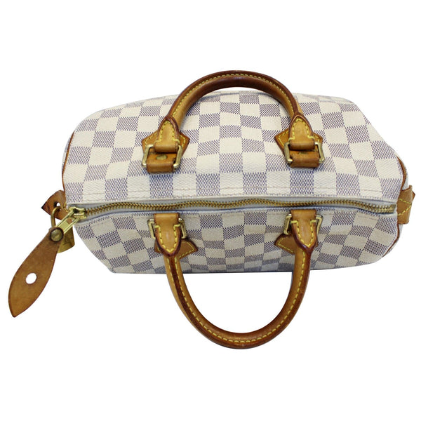LOUIS VUITTON Speedy 25 Damier Azur Satchel Bag-US