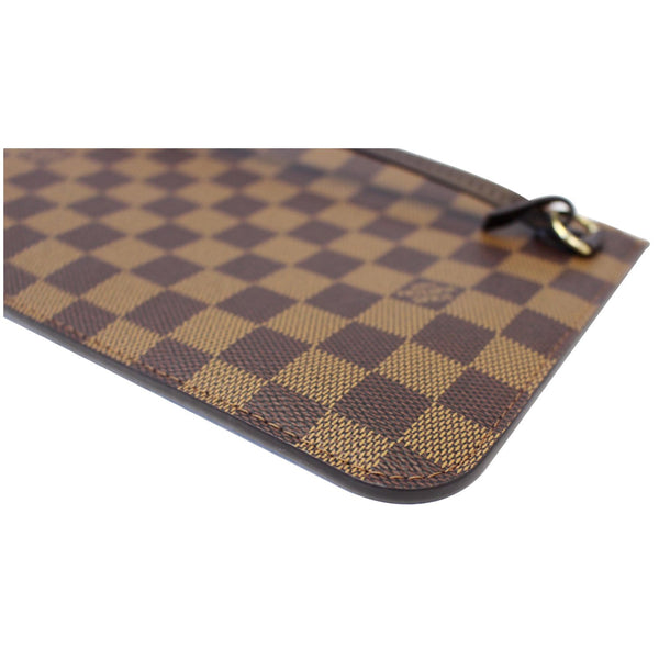 LOUIS VUITTON Pochette Wristlet Pouch Damier Ebene Neverfull GM-US