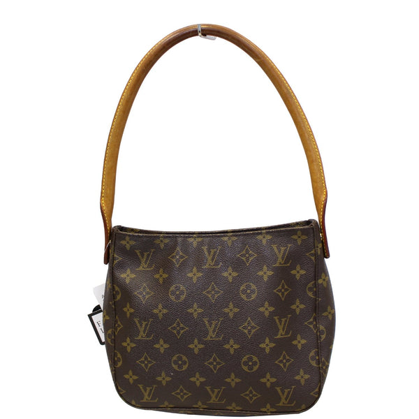 LOUIS VUITTON Looping MM Monogram Canvas Shoulder Bag Brown-US