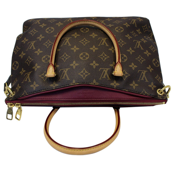 LOUIS VUITTON Pallas Monogram Canvas 2Way Shoulder Bag Brown-US