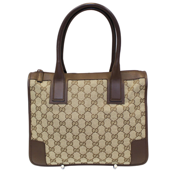 Gucci Tote Bag GG Supreme Canvas Brown for sale