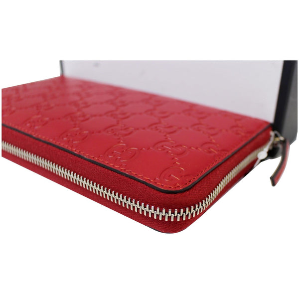GUCCI Signature Continental Guccissima Zip-around Wallet-US