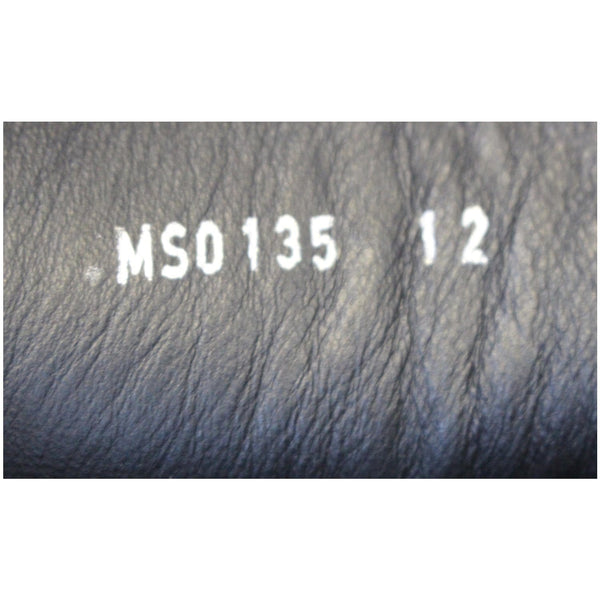 LOUIS VUITTON Line Up Monogram High Top Sneakers Black US 13